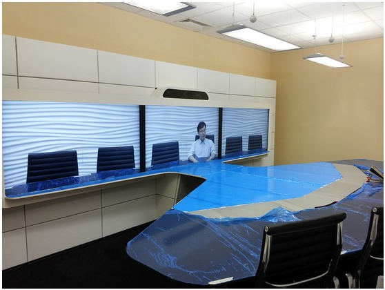 浦東新區(qū)政府視頻會(huì)議室